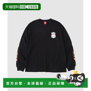 日本直邮417 EDIFICE 男装 利物浦FC联名 鸟图案长袖T恤 25070361
