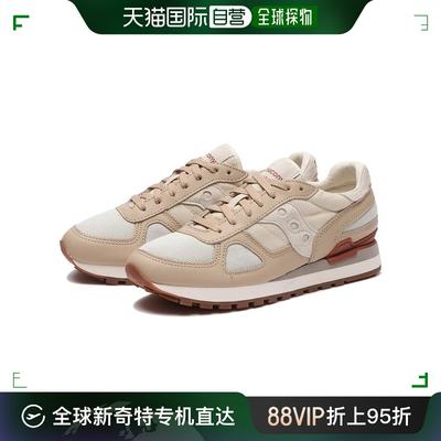 自营｜Saucony索康尼SHADOW ORIGINA跑步鞋米色防滑运动鞋