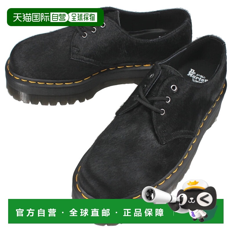 日本直邮Dr.Martens 1461 QUAD 鞋黑色 31096001