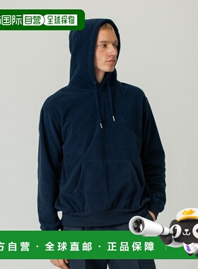 日本直邮SILAS 男女同款 加厚绒感连帽衫 左胸Slogo设计 11025401