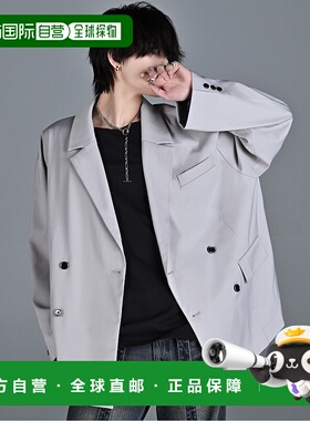 1h可退 日本直邮ADRER 男女通用宽松双排扣西装外套 ADRjk1082