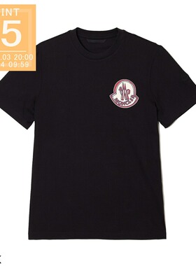 日本直邮Moncler 男士圆领T恤 8c00034 89b8u 999 [2026SS]