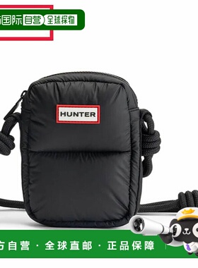 日本直邮Hunter Intrepid 厚手机袋黑色 (UBX5515KBM-BLK)单肩包