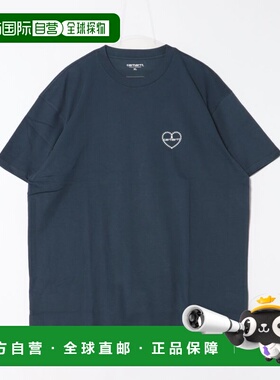 1h可退 日本直邮Carhartt WIP 男女同款背面图案印花短袖T恤 I034