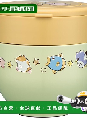 【日本直邮】斯凯达  热/冷饭碗午餐罐 540ml 星之卡比 LDNO6AG