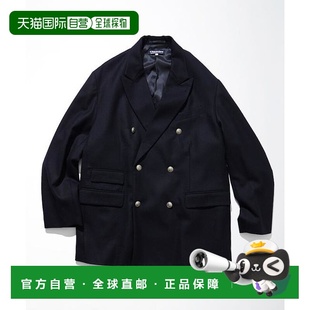 萨克森风格 1h可退 美利奴羊毛 CAHLUMN 双排扣 日本直邮官方授权