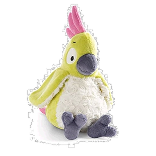 【日本直邮】NICI 夏季2023鹦鹉经典18cm坐姿布绒玩具