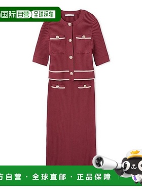 日本直邮SNIDEL 金属纽扣针织套装  上衣针织套装SN1728EW045013