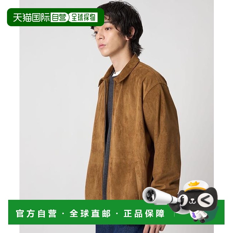 1h可退 日本直邮CITEN 麂皮绒拉链衬衫夹克