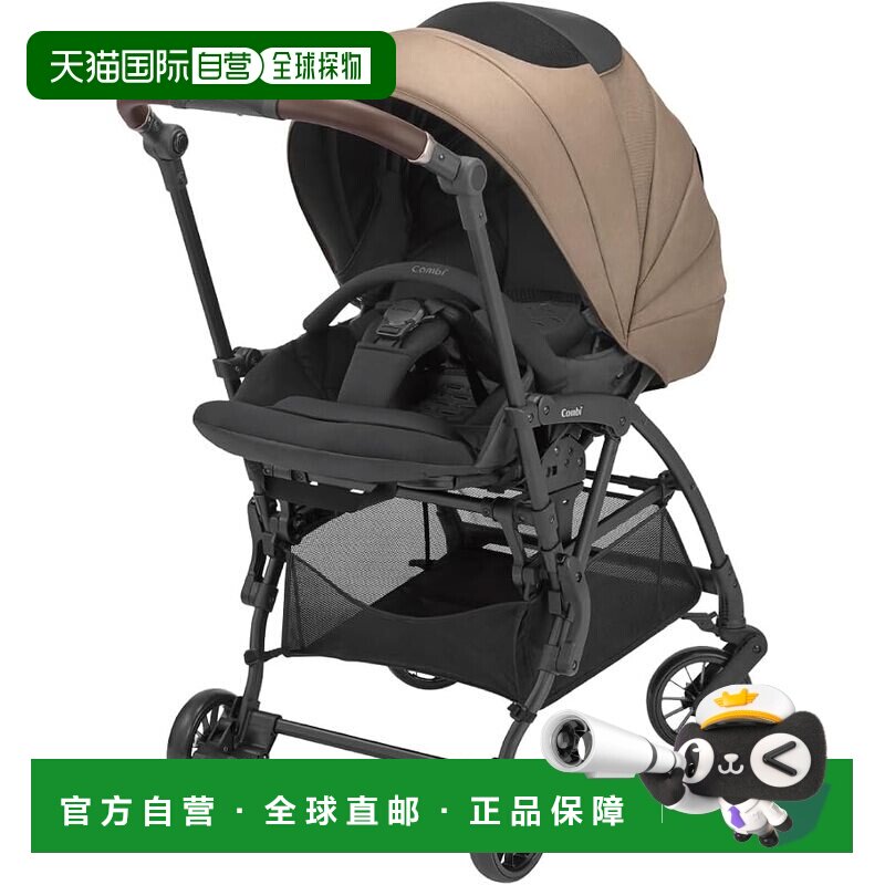 【日本直邮】Combi康贝 THE S Go双向高景观避震婴儿推车 米色
