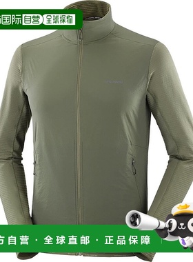日本直邮SALOMON 男士全拉链 ESSENTIAL LIGHTWARM HYBRID 夹克 [