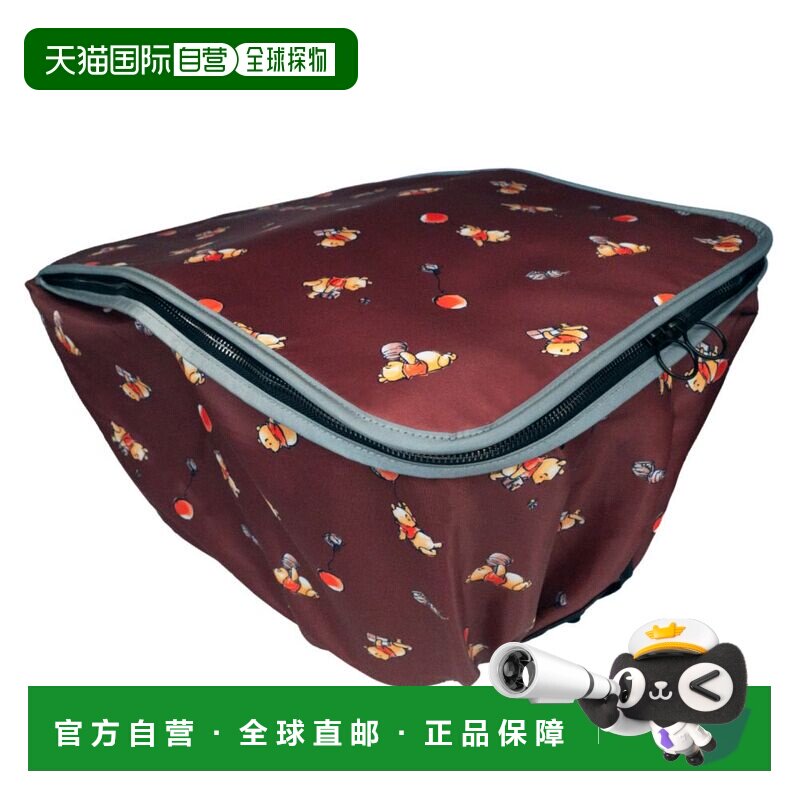日本直邮Disney 小熊维尼设计 自行车用后置车筐罩 DBC-002R