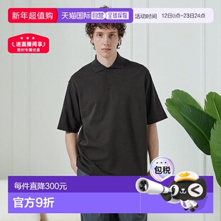 1h可退 日本直邮markaware marka男士单扣翻领短袖T恤 115322089