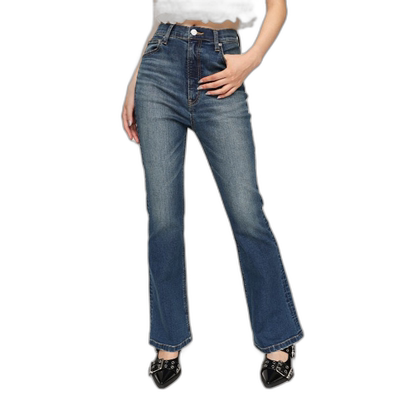 1h可退 日本直邮SLY 女士高腰喇叭牛仔裤 030HAR122581直筒裤