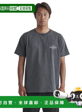 日本直邮Quiksilver 拉德 史密斯半袖T恤 黑色[24SPQST2] 灰色