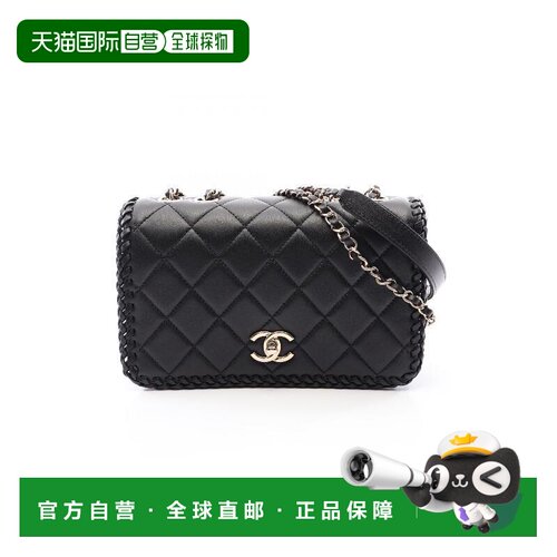 日本直邮中古二奢Chanel香奈儿女包A级95新Shoulder bag肩包羊皮