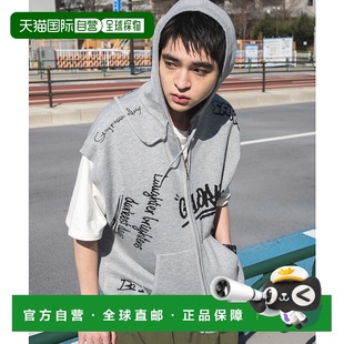 jacquard花纹无袖 1h可退 男女同款 2025春夏款 拉链 日本直邮WEGO