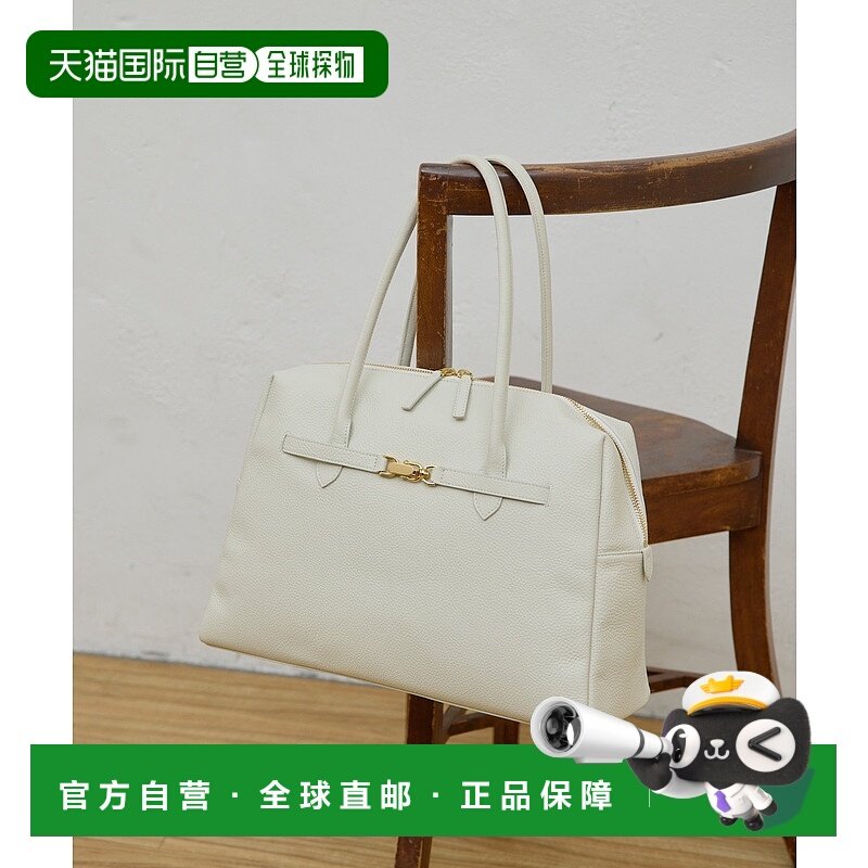 1h可退 日本直邮GALLARDAGALANTE 女士 牛皮 大容量 扣饰波士顿包