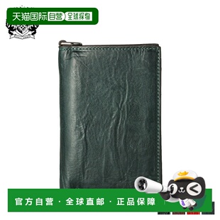 日本直邮SONNE 双折 钱包男士 型拉链钱包黑色棕色红色S Sirocco