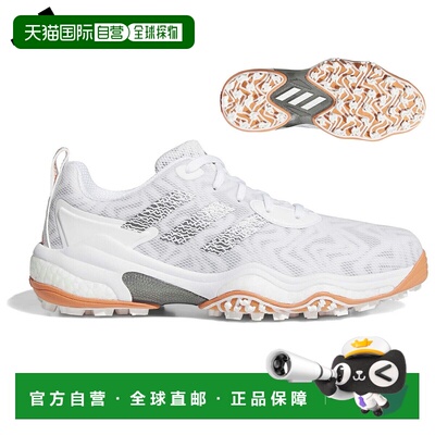 日本直邮adidas Golf CODECHAOS 25 系带男士无钉高尔夫球鞋“MDV
