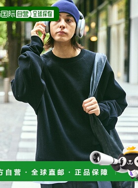 1h可退 日本直邮FREAK'S STORE 男士短款12oz重磅纯色卫衣 122324