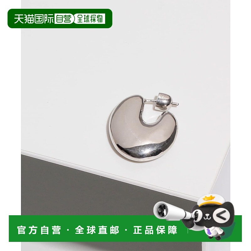 1h可退 日本直邮MARIA BLACK 女士ESTHER款白铑镀层纯银耳环 6442