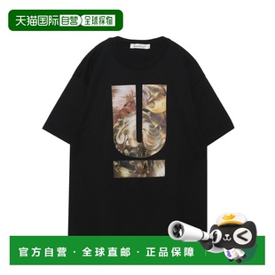 1h可退 日本直邮UNDERCOVER 男女同款 纯棉罗纹T恤 UC1F2801