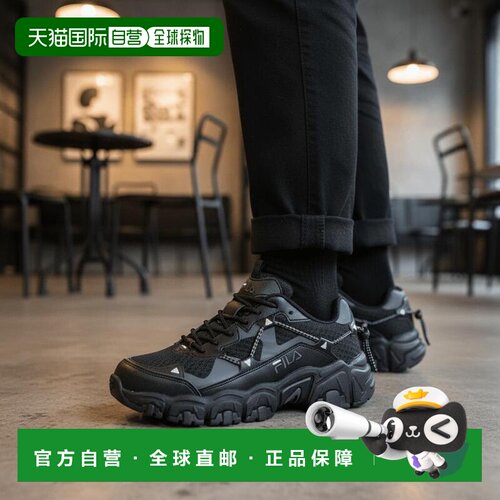 日本直邮Fila/斐乐 1JM01248D-001 女款 休闲鞋 黑色 Fila 斐乐