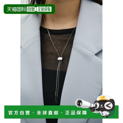 1h可退 日本直邮STYLEMIXER 女士 真鍮材质 领结造型项链 500JSM5