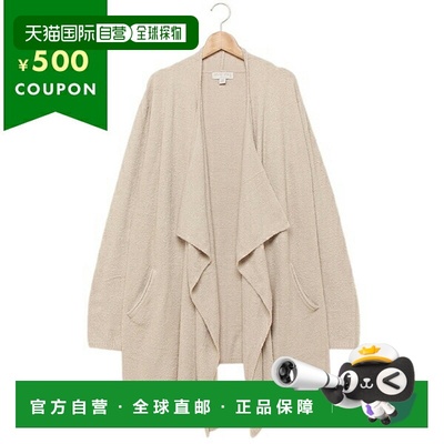 日本直邮BAREFOOT DREAMS 开衫波莱罗舒适别致浅米色女士 BAREFOO