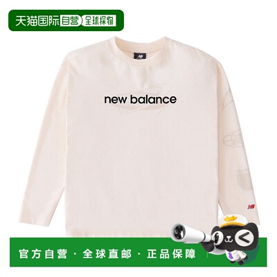 日本直邮new balance-New Balance（儿童）图形长袖T恤ABT45502SS