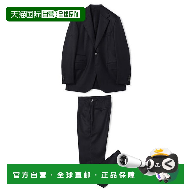 1h可退 日本直邮TOMORROWLAND 羊毛单排两粒扣西装 ISLAND FLEECE