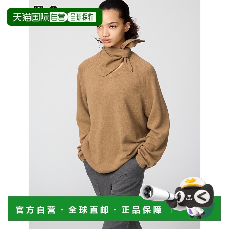 日本直邮UNIQLO女款针织衫479674-32优衣库羊绒