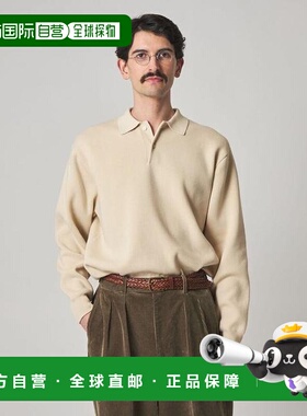 1h可退 日本直邮Steven Alan T/C米兰罗纹翻领针织衫