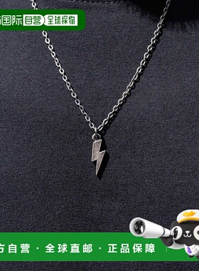 1h可退 日本直邮Subciety 雷电图案男女同款合金项链 10594952