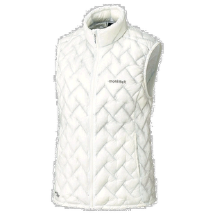 日潮跑腿Montbell蒙贝欧女款羽绒背心Plasma 1000马甲WT S1101531
