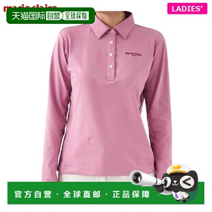 571 733 高尔夫服饰 Polo衫 日本直邮玛丽嘉儿女士加绒长袖