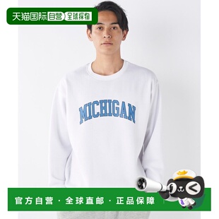 男女同款 pacific 卡通学院风半拉链卫衣 日本直邮ocean 1h可退