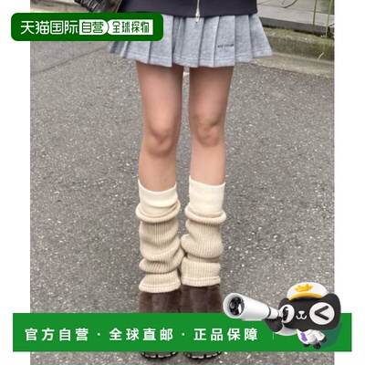 日本直邮Ray Cassin 女士 配色设计 修身 腿部保暖套 RCN1052417A