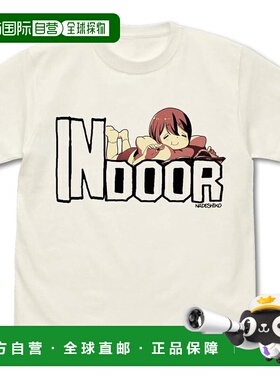 【日本直邮】COSPA Yurucamp室内抚子T恤 香草白 小号