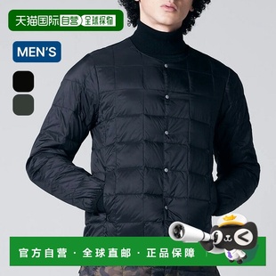 日本直邮TAION 基本款圆领纽扣内层羽绒服 TAION 男士女士中性款