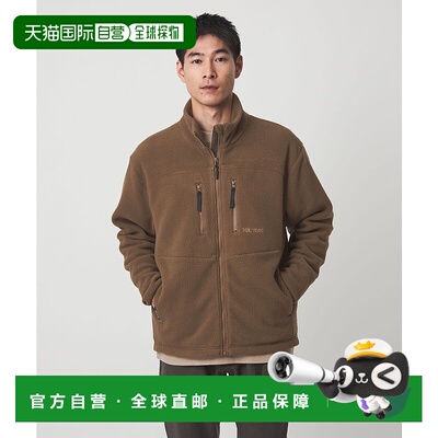 1h可退 日本直邮Marmot男装POLARTEC抓绒外套 宽松半拉链设计 322