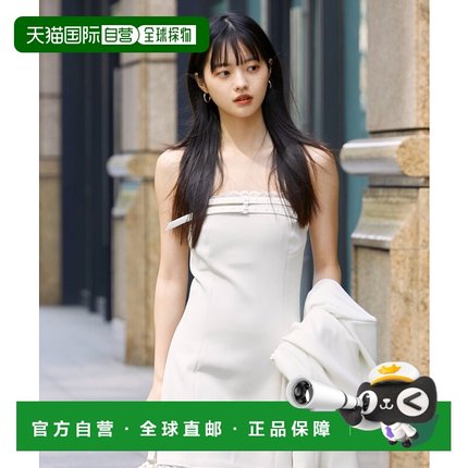 1h可退 日本直邮eimy istoire 女士蕾丝层叠设计迷你连衣裙 11242