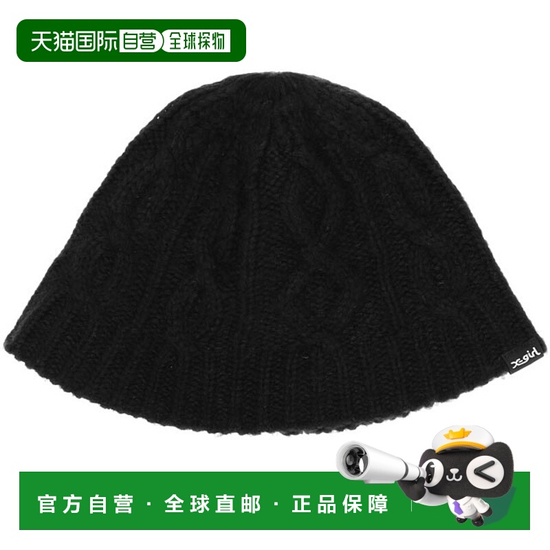 日本直邮X-girl 针织帽 [105244051008 FW24WINTER] CABLE KNIT H