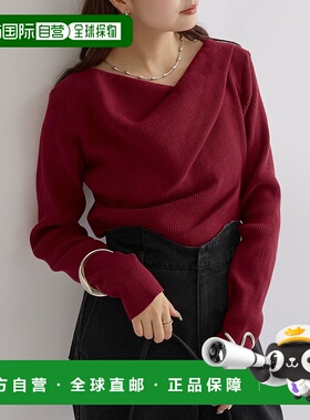 1h可退 日本直邮mystic 女装 不易起球 落肩设计 针织衫 MYZ10523