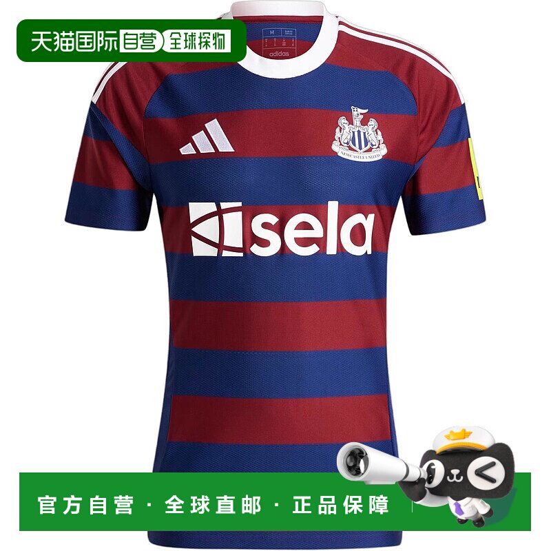 日本直邮adidas Newcastle United FC SS24 Away Jersey 品牌logo