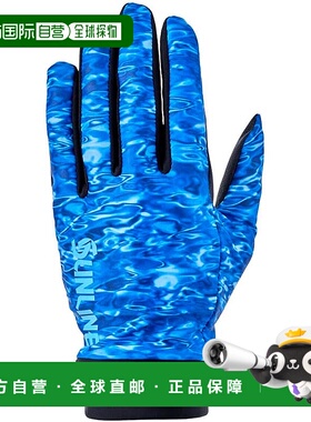 【日本直邮】SUNLINE 全指钓鱼手套 SUG-702 蓝色