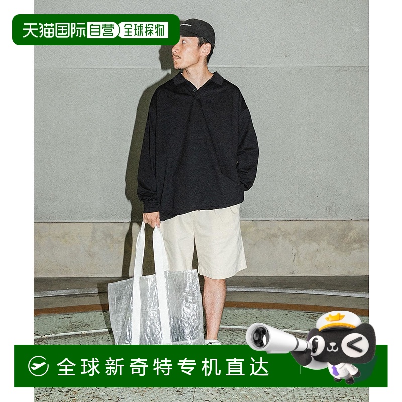 1h可退 日本直邮URBAN RESEARCH男士宽版膝盖长度休闲短裤 URA514