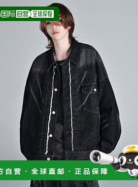 1h可退 日本直邮ADRER男女同款宽松中绵丹宁夹克半拉链防寒外套 A