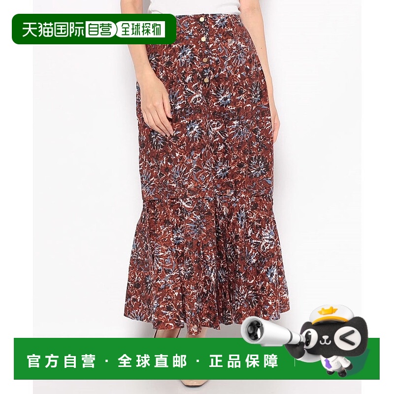 日本直邮NANO universe 别注POPLIN ETHNIC半身裙 NA103EW075740